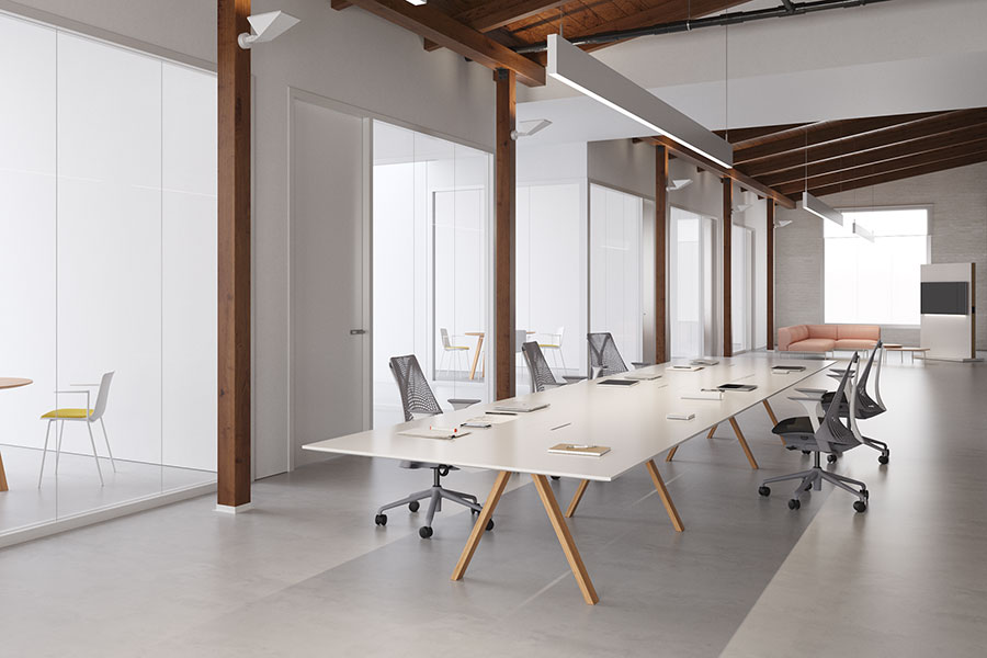 Tables de réunion sur mesure. Table de conférence VIS par BK Contract