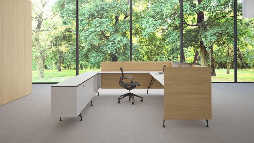Comptoir d'accueil sur mesure. Comptoir par BK Contract