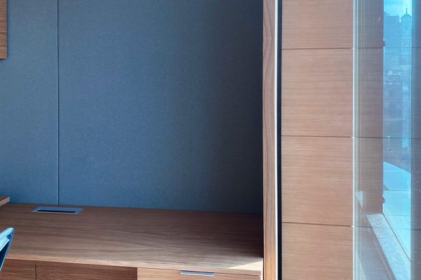Muebles de oficina a medida. BK Contract.